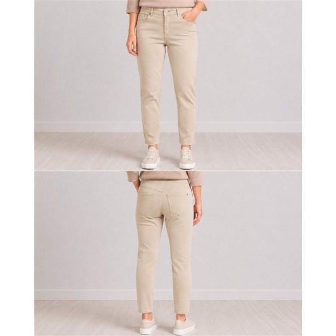Anna Montana 1968 Angelika Slim fit Super Stretch - Zand Anna Montana 1968 Angelika Slim fit Super Stretch - Zand